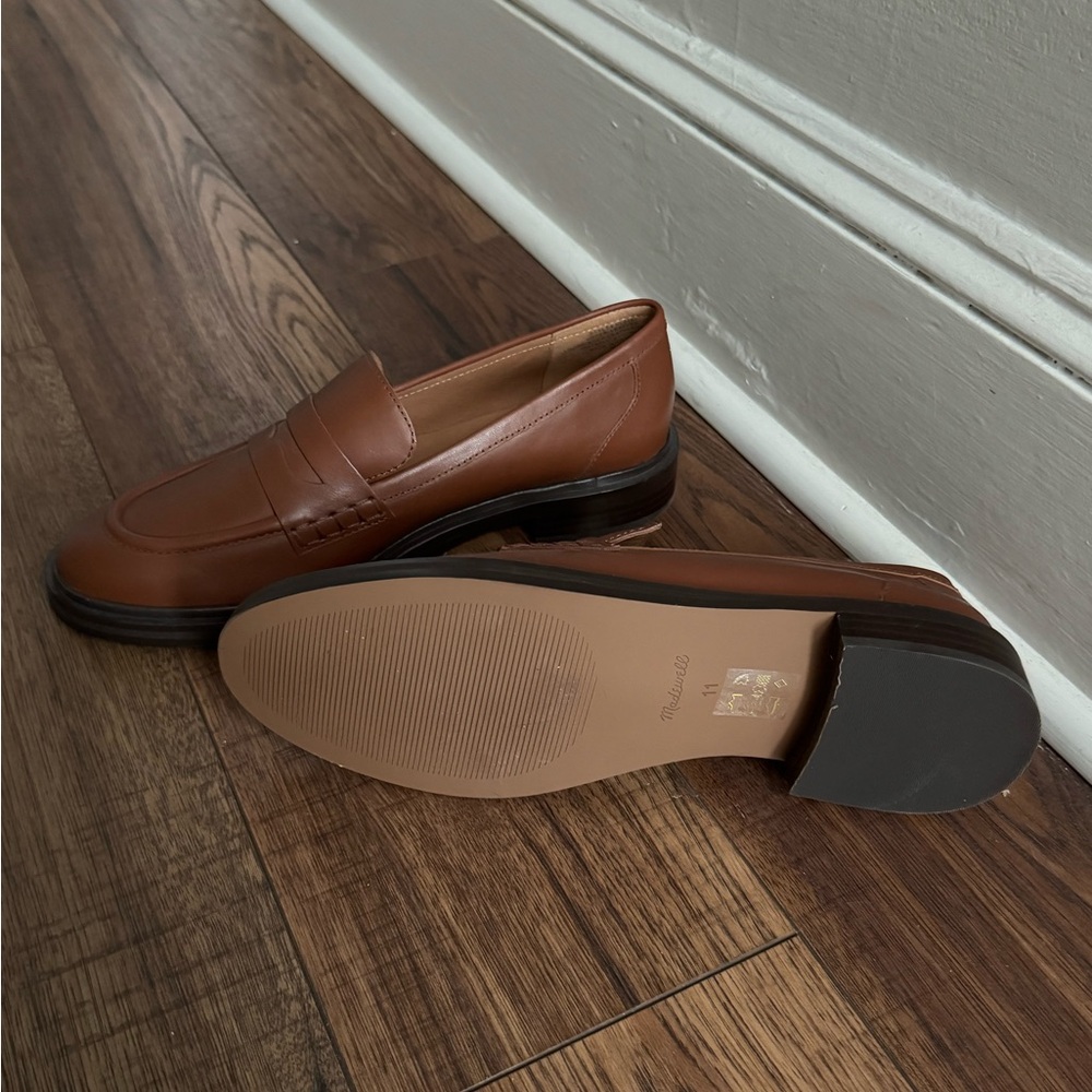 Madewell | Vernon brown leather loafers - Picture 4 of 6